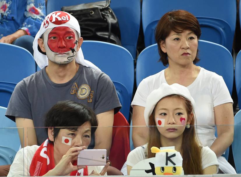 Fans di Kei Nishikori. (Afp)